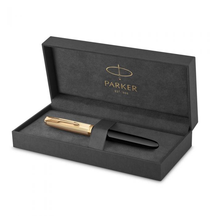 PARKER 51 DLX BLACK GT FP Μ 18k - Image 4