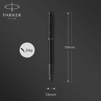 PARKER Ι.Μ. CORE METAL.BLACK ΒΤ FPen Μ