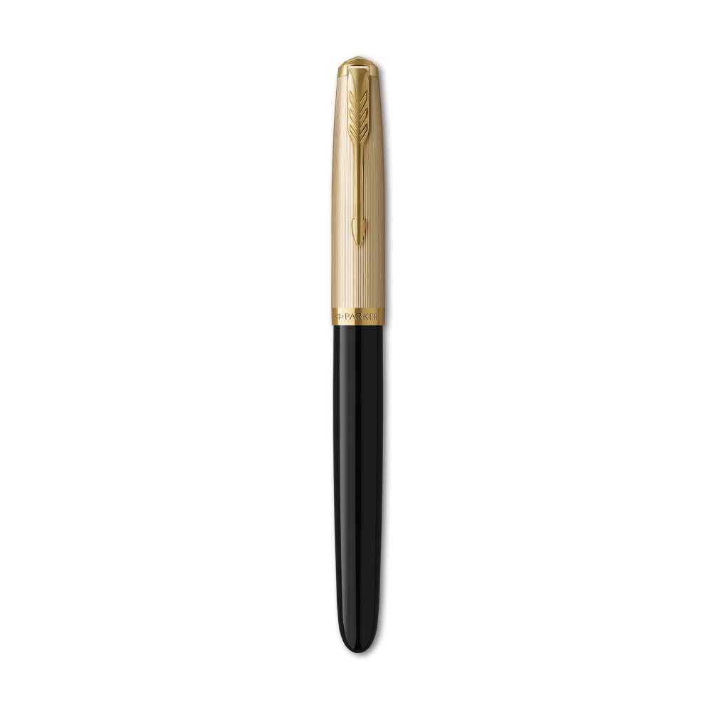 PARKER 51 DLX BLACK GT FP Μ 18k - Image 2