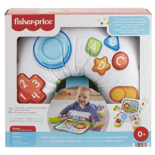 FISHER-PRICE - LITTLEST GAMER TUMMY ΜΑΞΙΛΑΡΑΚΙ ΔΡΑΣΤΗΡΙΟΤΗΤΩΝ ΜΕ ΚΟΝΣΟΛΑ ΠΑΙΧΝΙΔΙΟΥ - HGB89