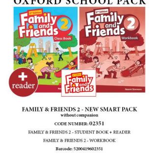 FAMILY AND FRIENDS 2 NEW SMART PACK 2 (INCL. SB + MULTI-ROM + WB + READER) - 02351 2ND ED