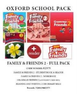 FAMILY AND FRIENDS 2 FULL PACK (SB + WB + GRAMMAR FRIENDS 2 + OXFORD PRIMARY SKILLS READING & WRITING 2 + READER) - 02375 2ND ED
