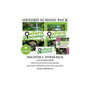 OXFORD DISCOVER 4 POWER PACK (SB+ WB+ GRAMMAR+ READER) - 02542