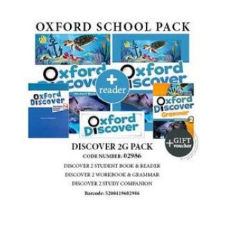 OXFORD DISCOVER 2G PACK (SB + WB + GRAMMAR + COMPANION + READER + GIFT VOUCHER) - 02986