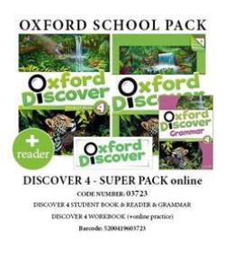 OXFORD DISCOVER 4 SUPER PACK ONLINE (SB + WB WITH ONLINE PRACTISE + GRAMMAR + READER) - 03723