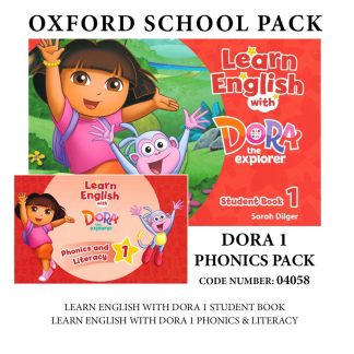 LEARN ENGLISH WITH DORA 1 PHONICS PACK - 04058