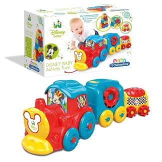 BABY CLEMENTONI: ΒΡΕΦΙΚΟ ΠΑΙΧΝΙΔΙ DISNEY BABY MICKEY ΤΡΕΝΑΚΙ PULL ALONG