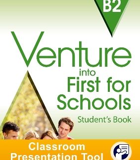 VENTURE INTO FIRST FOR SCHOOLS SB (+ ONLINE PRACTICE TEST)