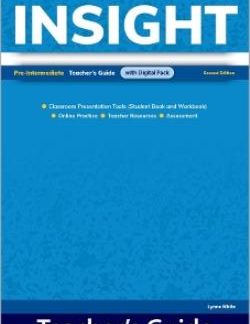 INSIGHT PRE-INTERMEDIATE TCHR'S GUIDE (+ DIGITAL PACK)