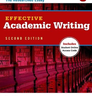 EFFECTIVE ACADEMIC WRITING 3 SB 2ND ED
