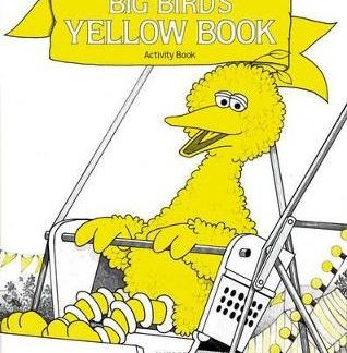 OPEN SESAME STAGE A BIG BIRD'S YELLOW BOOK WB @