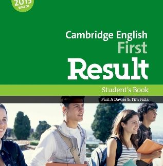 CAMBRIDGE ENGLISH FIRST RESULT SB N/E