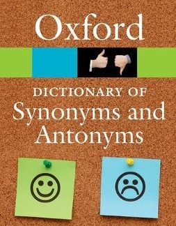 OXFORD DICTIONARY OF SYNONYMS AND ANTONYMS PB