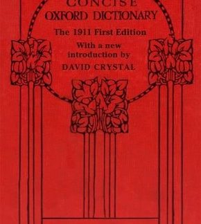 OXFORD CONCISE ENGLISH DICTIONARY CLASSIC 1ST ED HC