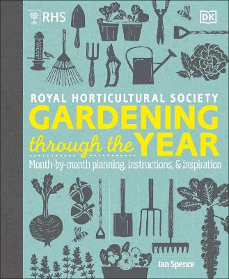 RHS GARDENING THROUGH THE YEAR : MONTH-BY-MONTH PLANNING INSTRUCTIONS AND INSPIRATION HC