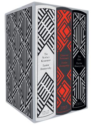 PENGUIN CLASSICS CLOTHBOUND : FYODOR DOSTOYEVSKY BOXED SET: CRIME AND PUNISHMENT, THE IDIOT, THE BROTHERS KARAMAZOV HC