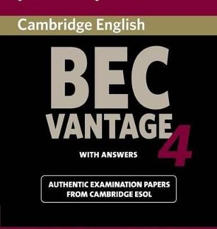 CAMBRIDGE BEC VANTAGE 4 SB W/A