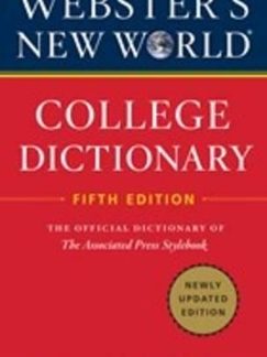 WEBSTER'S NEW WORLD COLLEGE DICTIONARY  PB
