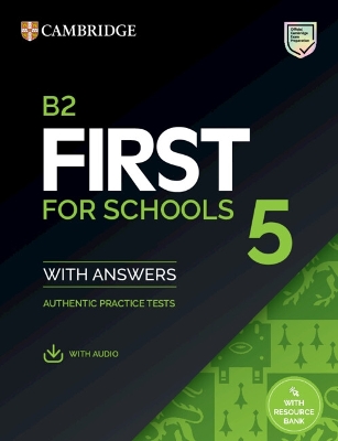 CAMBRIDGE ENGLISH FIRST FOR SCHOOLS 5 SELF STUDY PACK (+ DOWNLOADABLE AUDIO)