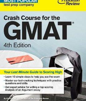 CRASH COURSE FOR THE GMAT 4TH ED