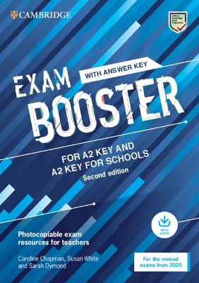 CAMBRIDGE ENGLISH EXAM BOOSTER KEY & KEY FOR SCHOOLS (+ AUDIO) W/A - FOR 2020 EXAMS