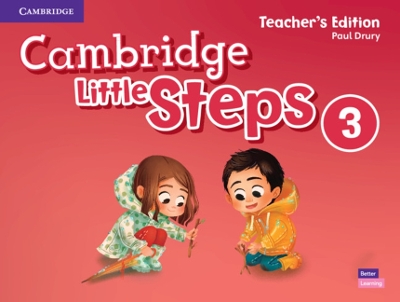 CAMBRIDGE LITTLE STEPS 3 TCHR'S