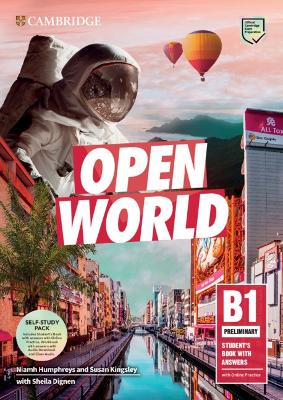 OPEN WORLD B1 PRELIMINARY SELF STUDY BOOK (SB WITH KEY WITH ON LINE PRACTICE + WB WITH KEY WITH AUDIO)