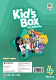 KID'S BOX NEW GENERATION 4 POSTERS