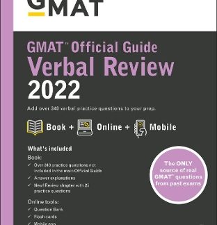 GMAT OFFICIAL GUIDE VERBAL REVIEW 2022 : BOOK + ONLINE QUESTION BANK