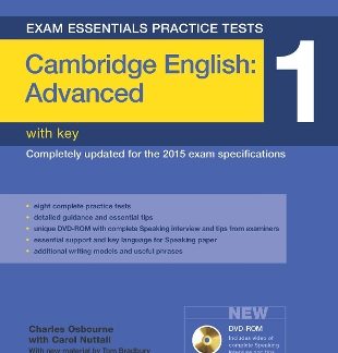 EXAM ESSENTIALS 1 ADVANCED PRACTICE TESTS SB (+ DVD-ROM) W/A