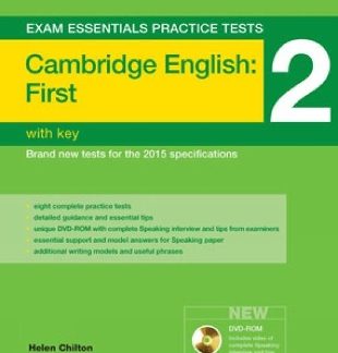 EXAM ESSENTIALS 2 FIRST PRACTICE TESTS SB (+ DVD-ROM) W/A