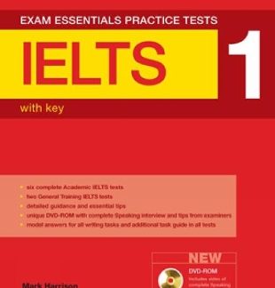 EXAM ESSENTIALS 1 IELTS PRACTICE TESTS SB (+ DVD-ROM) W/A