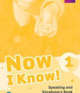 NOW I KNOW 1 SPEAKING & VOCABULARY BOOK - I CAN READ