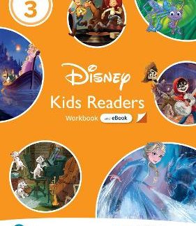 DISNEY KID'S READERS 3 WB (+ E-BOOK)