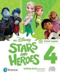 MY DISNEY STARS AND HEROES 4 ACTIVITY BOOK (+ E-BOOK) BRIT. ED