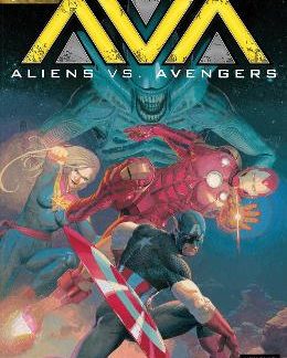 ALIENS VS. AVENGERS    PB