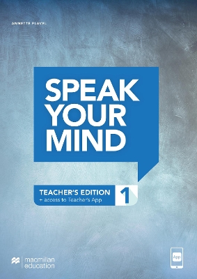SPEAK YOUR MIND 1 TCHR'S (+ TCHR'S APP)