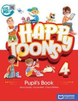 HAPPY TOONS 4 PUPILS BOOK (+ DIGIBOOKS APP)