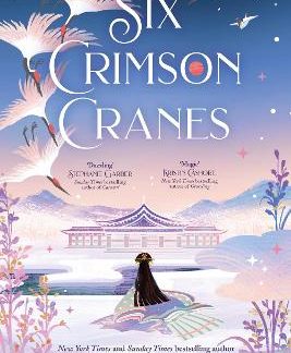 SIX CRIMSON CRANES