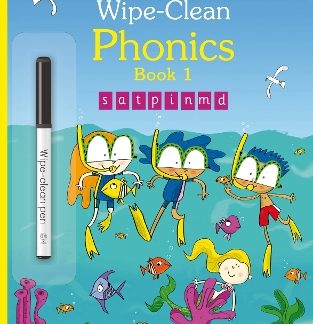 WIPE-CLEAN PHONICS: BOOK 1  PB