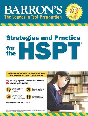 BARRON'S STRATEGIES AND PRACTIVE FOR THE HSPT