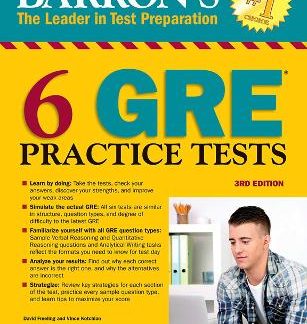 6 GRE PRACTICE TESTS