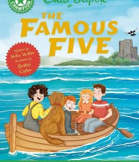 READING CHAMPION: THE FAMOUS FIVE: THE MYSTERIOUS VISITOR HC