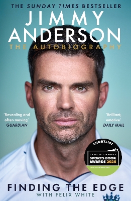 JIMMY ANDERSON: FINDING THE EDGE : THE AUTOBIOGRAPHY PB