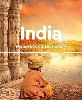 LONELY PLANET INDIA PHRASEBOOK & DICTIONARY 3 LANGUAGE - END DATE 30/9/2030