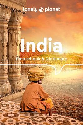 LONELY PLANET INDIA PHRASEBOOK & DICTIONARY 3 LANGUAGE - END DATE 30/9/2030