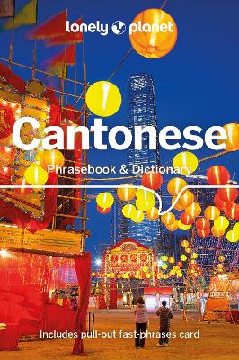 LONELY PLANET CANTONESE PHRASEBOOK & DICTIONARY 8 LANGUAGE - END DATE 31/7/2030