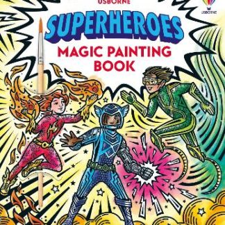 SUPERHEROES MAGIC PAINTING BOOK PB