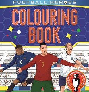 ULTIMATE FOOTBALL HEROES COLOURING BOOK :