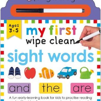 MY FIRST WIPE CLEAN SIGHT WORDS